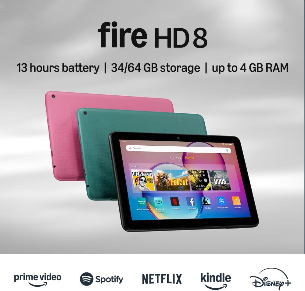 Top 5 Reasons to Experience Joy with the New Amazon Fire HD 8 Tablet